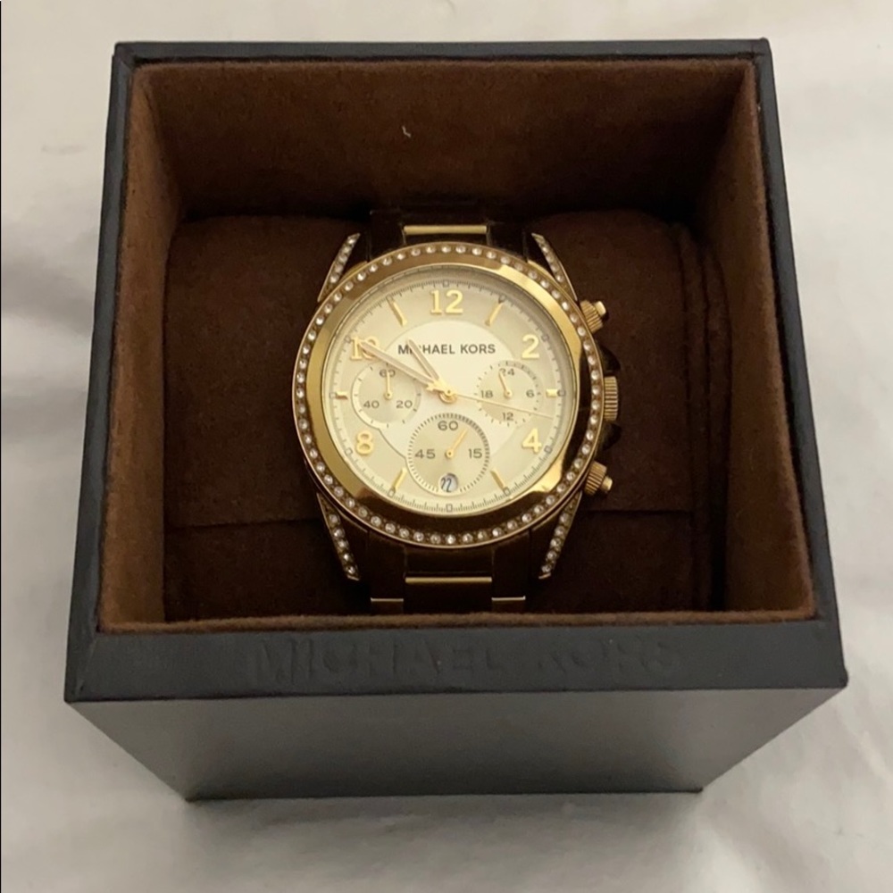 Gold Michael Kors Watch